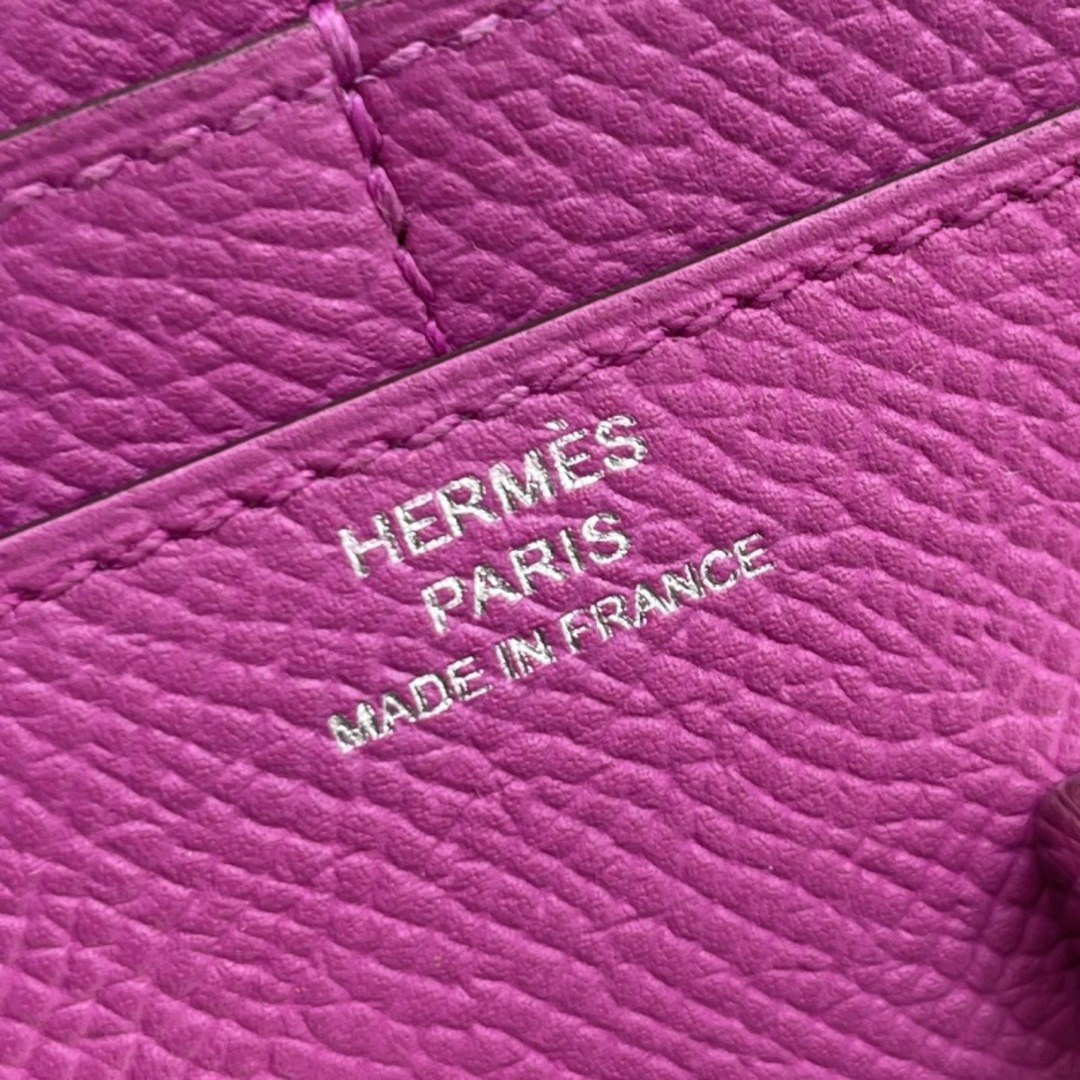 Hermes(エルメス)のエルメス コンスタンスコンパクト エプソン 財布 二つ折り財布 ミニ財布 ミニウォレット マグノリア ピンク レディースのファッション小物(財布)の商品写真