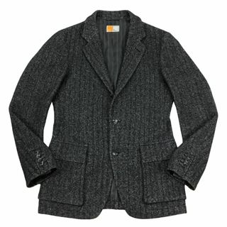 エルメネジルドゼニア(Ermenegildo Zegna)のE.Z BY ZEGNA エルメネジルドゼニア ヘリンボーン柄 ジャケット M(テーラードジャケット)