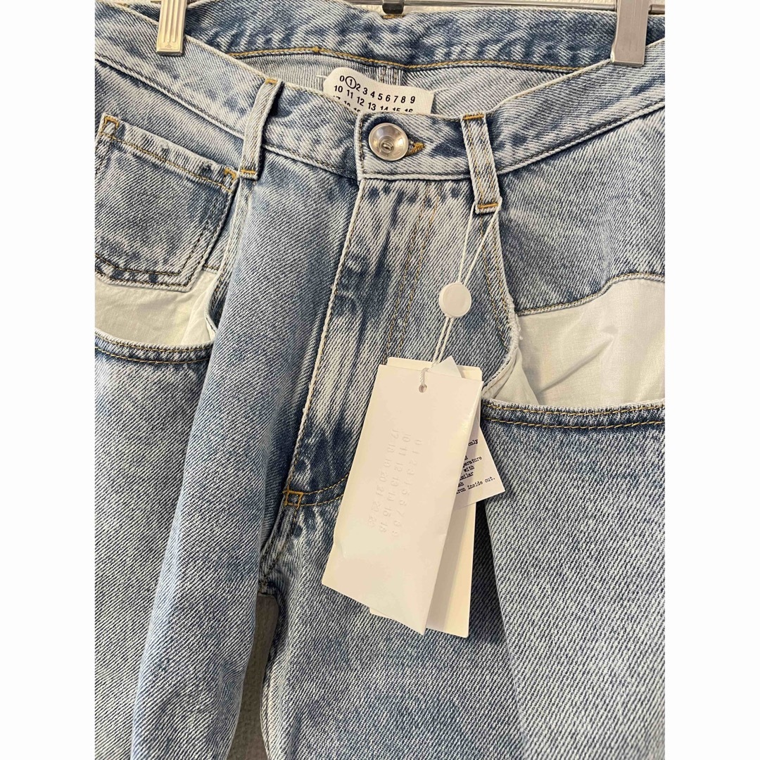 Maison Martin Margiela(マルタンマルジェラ)の■ Maison Margiela ストレートジーンズ コントラストポケット■ レディースのパンツ(デニム/ジーンズ)の商品写真