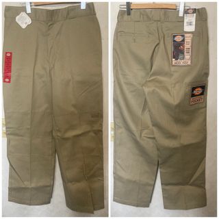 ディッキーズ(Dickies)のディッキーズ ダブルニー 新品タグ付き W34L32 メキシコ製 カーキ(ワークパンツ/カーゴパンツ)