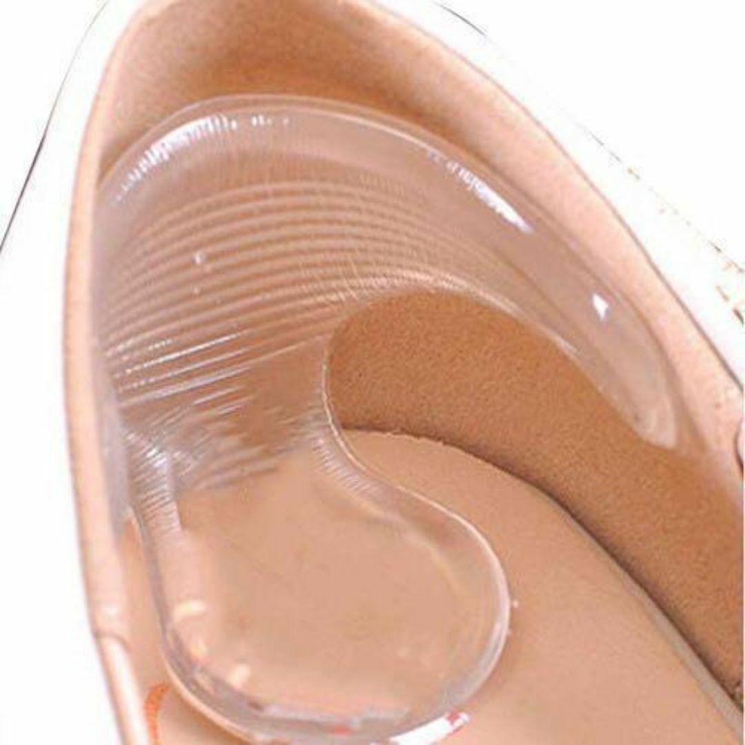 靴擦れ防止 シリコンソール ヒール パンプス パカパカ 踵クッション 衝撃吸収 コスメ/美容のボディケア(フットケア)の商品写真