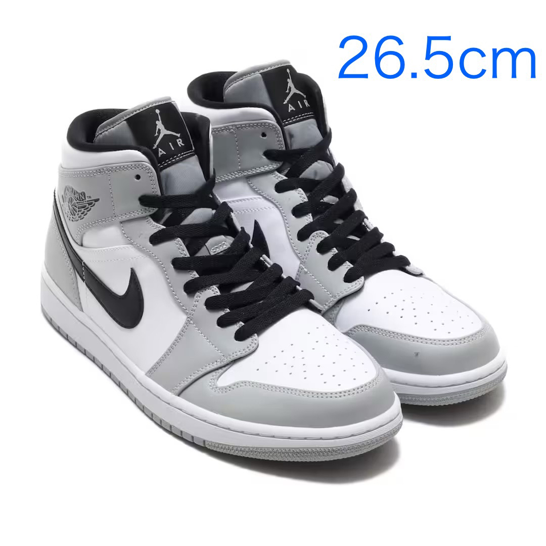 Jordan Brand（NIKE）(ジョーダン)のNike Air Jordan 1 Mid Light Smoke Grey メンズの靴/シューズ(スニーカー)の商品写真