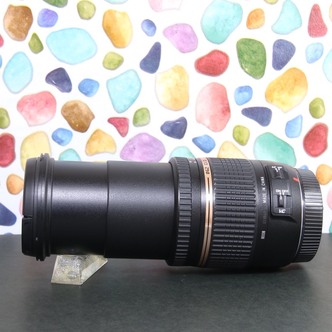 TAMRON(タムロン)の♥︎◇近くから遠くまで♪ ◇TAMRON 18-270mm VC  キャノン スマホ/家電/カメラのカメラ(レンズ(ズーム))の商品写真