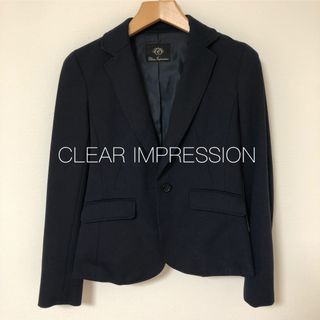 CLEAR IMPRESSION - CLEARIMPRESSION スーツジャケット/ネイビー