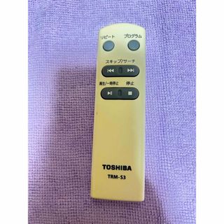 トウシバ(東芝)の東芝 TOSHIBA TRM-S3 オーディオリモコン(その他)