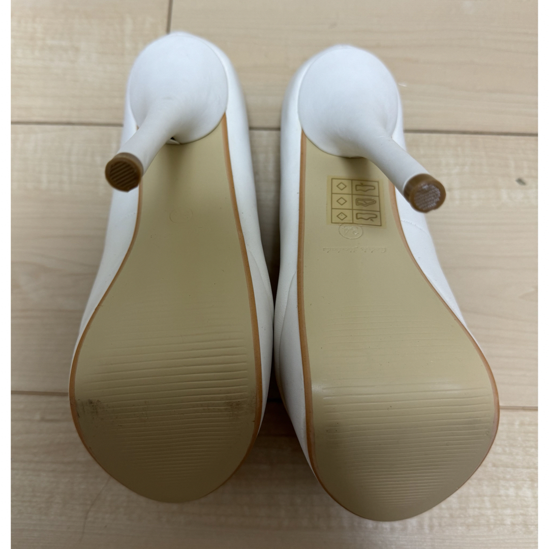 ハイヒール　白　アンドレスマチャド レディースの靴/シューズ(ハイヒール/パンプス)の商品写真