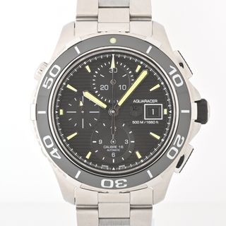 タグホイヤー / TAG heuer   アクアレーサー 500M クロノグラフ   CAK2111.BA0833　自動巻き   　【中古】 商品番号 A-155350(腕時計(アナログ))