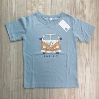 ニシマツヤ(西松屋)の【くるま】120   新品未使用　西松屋　キッズ　トップス　Tシャツ　半袖(Tシャツ/カットソー)