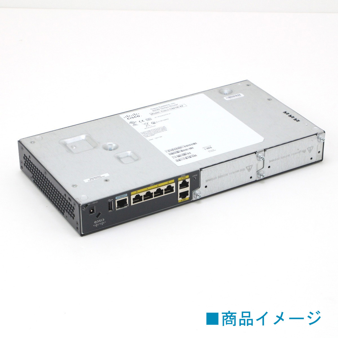 $$ CISCO シスコ 800Mシリーズ サービス統合型ルーター Express3.3 C841M-4X-JSEC/K9 未開封・ スマホ/家電/カメラのPC/タブレット(PC周辺機器)の商品写真