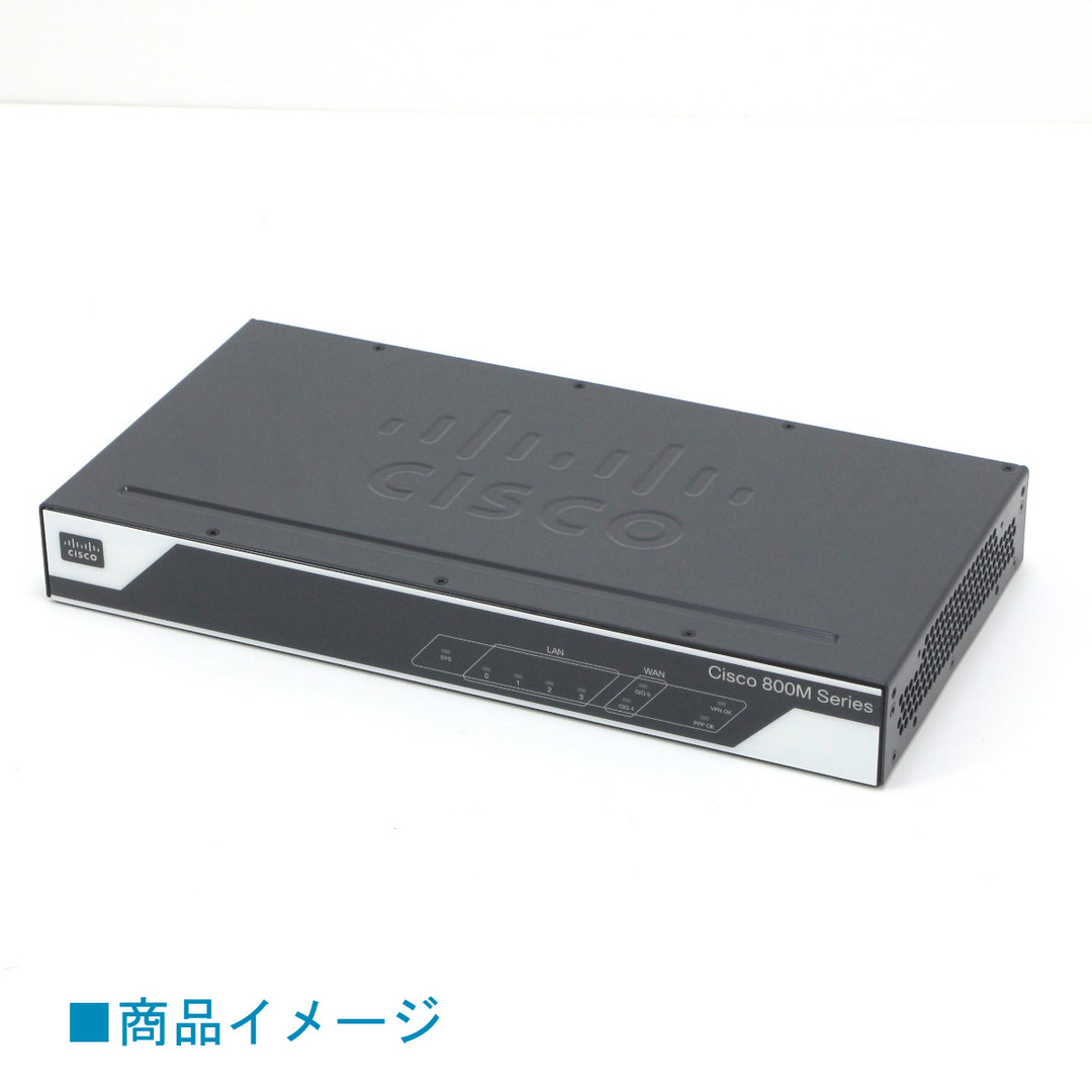 $$ CISCO シスコ 800Mシリーズ サービス統合型ルーター Express3.3 C841M-4X-JSEC/K9 未開封・ スマホ/家電/カメラのPC/タブレット(PC周辺機器)の商品写真