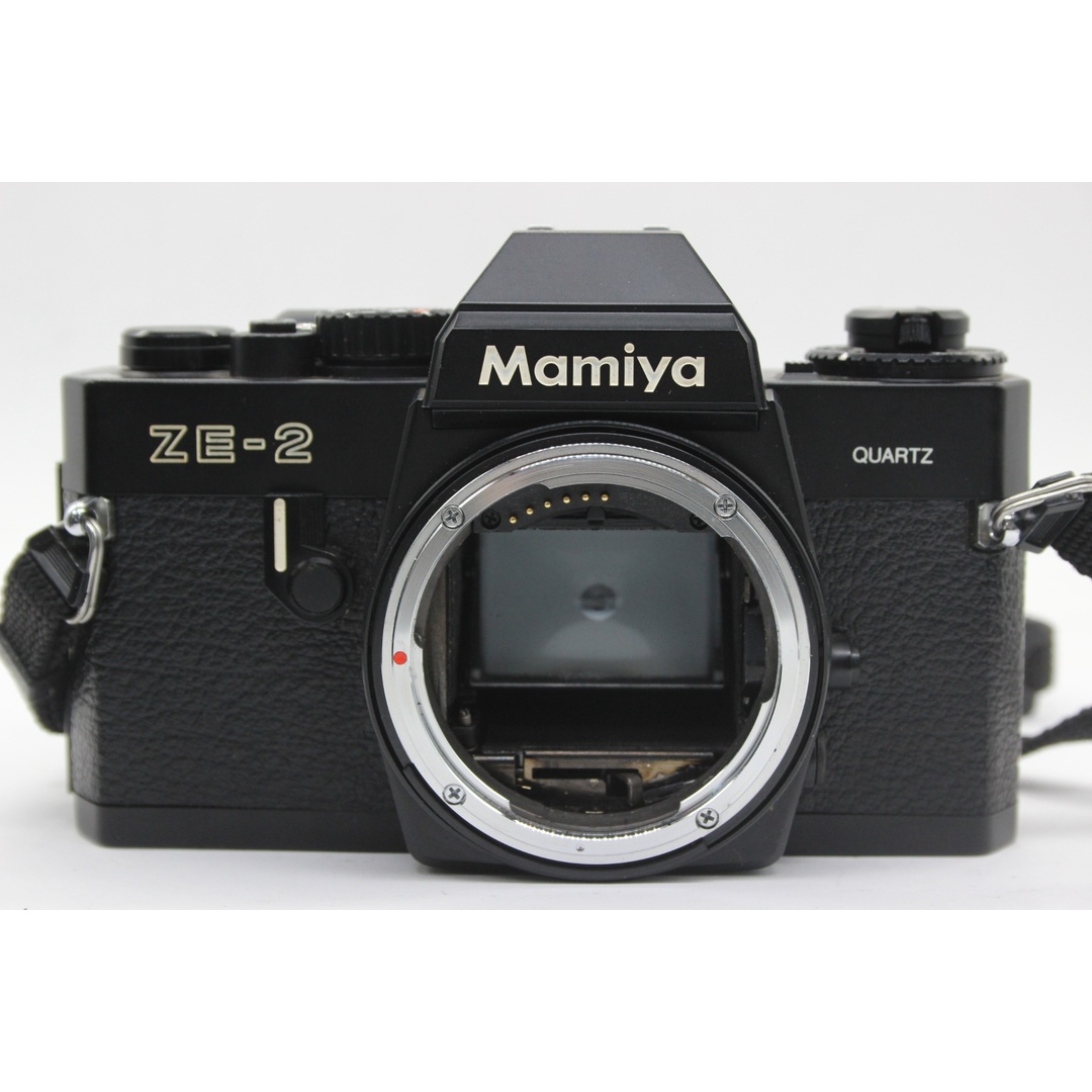 【訳あり品】 マミヤ Mamiya ZE-2 QUARTZ ブラック SEKOR-E 50mm F2 SEKOR ZOOM E 70-150mm F3.8 ボディレンズセット  s8561 スマホ/家電/カメラのカメラ(フィルムカメラ)の商品写真