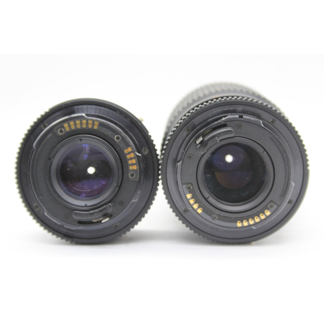 【訳あり品】 マミヤ Mamiya ZE-2 QUARTZ ブラック SEKOR-E 50mm F2 SEKOR ZOOM E 70-150mm F3.8 ボディレンズセット  s8561 スマホ/家電/カメラのカメラ(フィルムカメラ)の商品写真