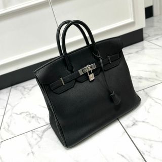 エルメス(Hermes)のHERMES エルメス オータクロア32 フィヨルド ブラック(ハンドバッグ)