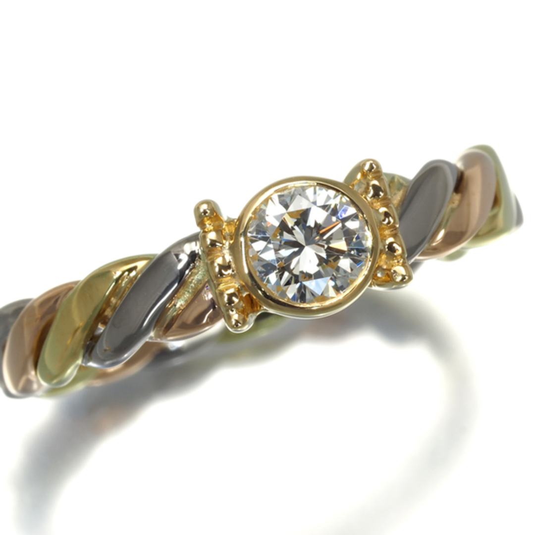 Dior - ディオール リング ダイヤ 0.278ct スリーカラー 10号 Dior - ディオール リング ダイヤ 0.278ct スリーカラー 10号