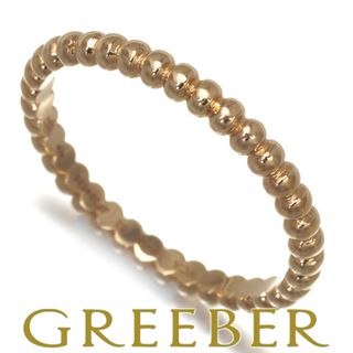 ヴァンクリーフアンドアーペル(Van Cleef & Arpels)のヴァンクリーフ&アーペル リング  ペルレ スモール 52号 K18PG 保証書(リング(指輪))