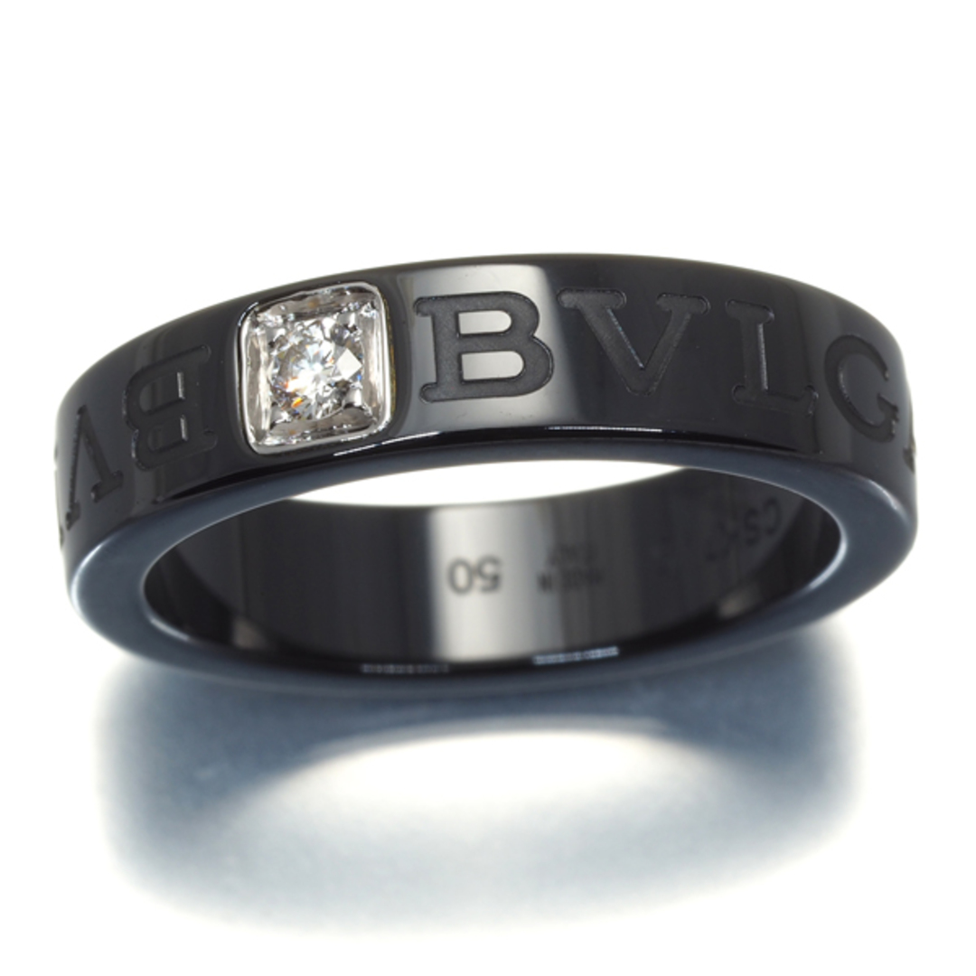 超特価SALE開催! BVLGARI - K18WG 50号 ダブルロゴ ダイヤ リング ブルガリ その他