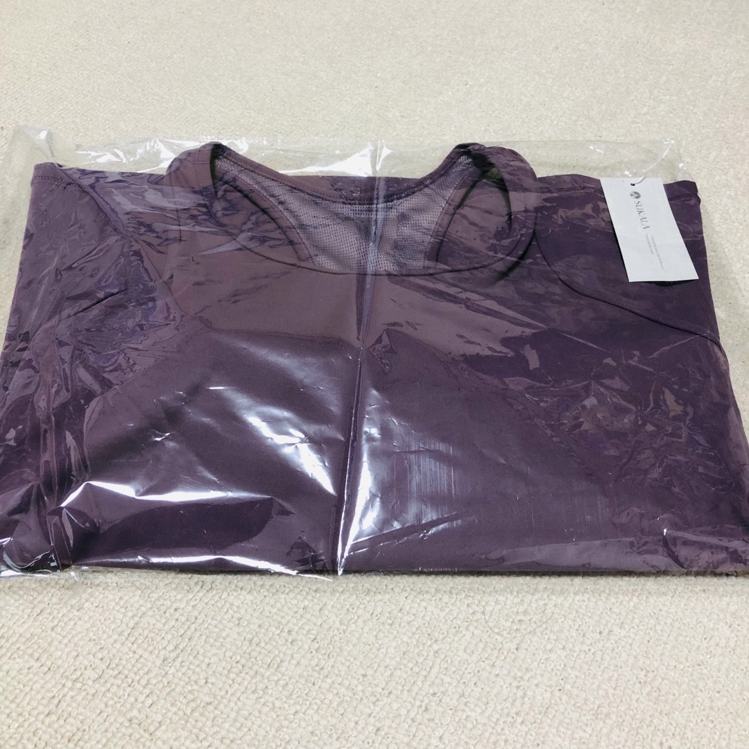 ☆新品 ホットヨガ LAVA sukala ヨガタンクトップ ボルドー Mの ☆新品 ホットヨガ LAVA sukala ヨガタンクトップ ボルドー Mの