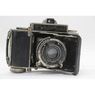 【訳あり品】 バルダ Balda Super Baldina Trioplan 5cm F2.8 蛇腹カメラ  s8582(フィルムカメラ)