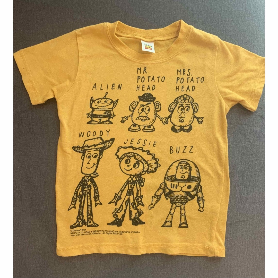 西松屋(ニシマツヤ)のオレンジが可愛いTシャツ♪ キッズ/ベビー/マタニティのキッズ服男の子用(90cm~)(Tシャツ/カットソー)の商品写真