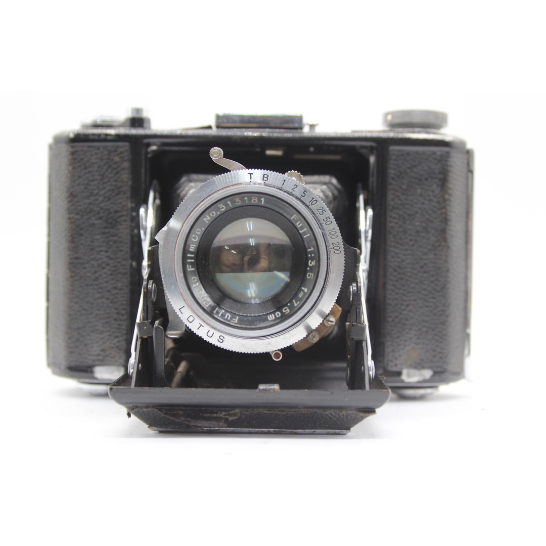 【訳あり品】 FUJICA SIX 7.5cm F3.5 蛇腹カメラ  s8583 スマホ/家電/カメラのカメラ(フィルムカメラ)の商品写真