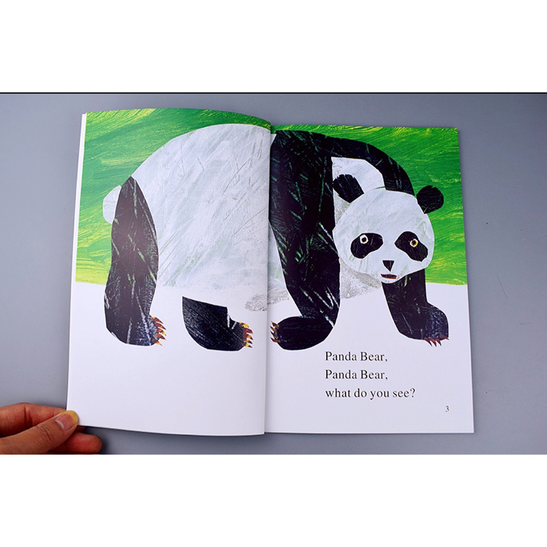新品 Brown Bear 4冊セット ポスター付き 子ども英語絵本 エンタメ/ホビーの本(絵本/児童書)の商品写真