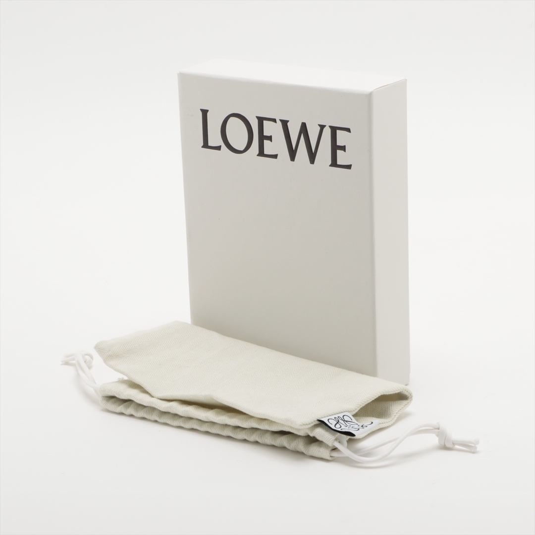 LOEWE(ロエベ)のロエベ トライフォールド レザー  グレー レディース コンパクトウォレッ レディースのファッション小物(財布)の商品写真