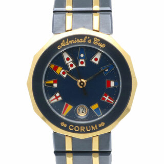 コルム(CORUM)のコルム アドミラルズカップ 腕時計 時計 ステンレススチール 39.610.31V-52 クオーツ レディース 1年保証 CORUM  中古(腕時計)
