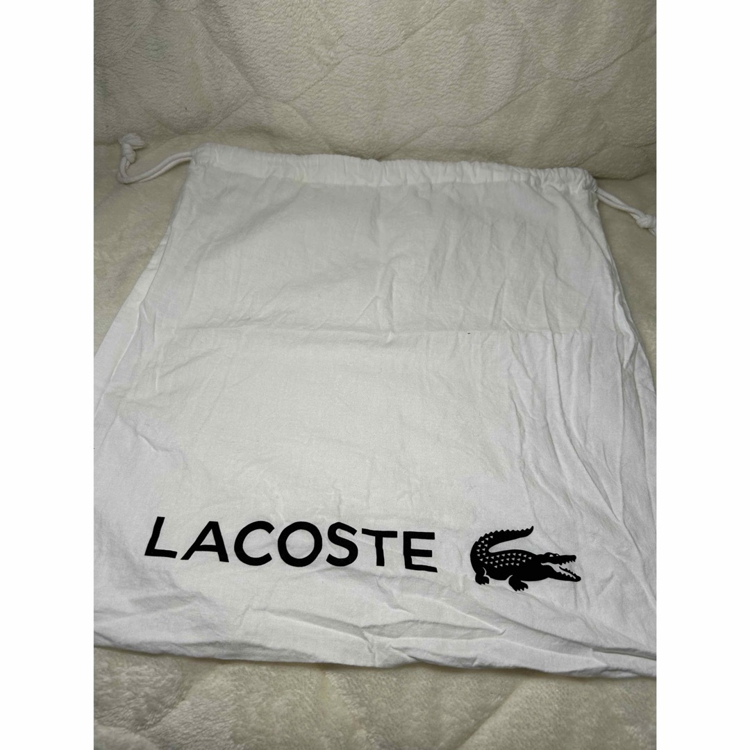 LACOSTE(ラコステ)のLACOSTE レザー 2way ショルダーバッグ SVチェーン 黒 レディースのバッグ(ショルダーバッグ)の商品写真