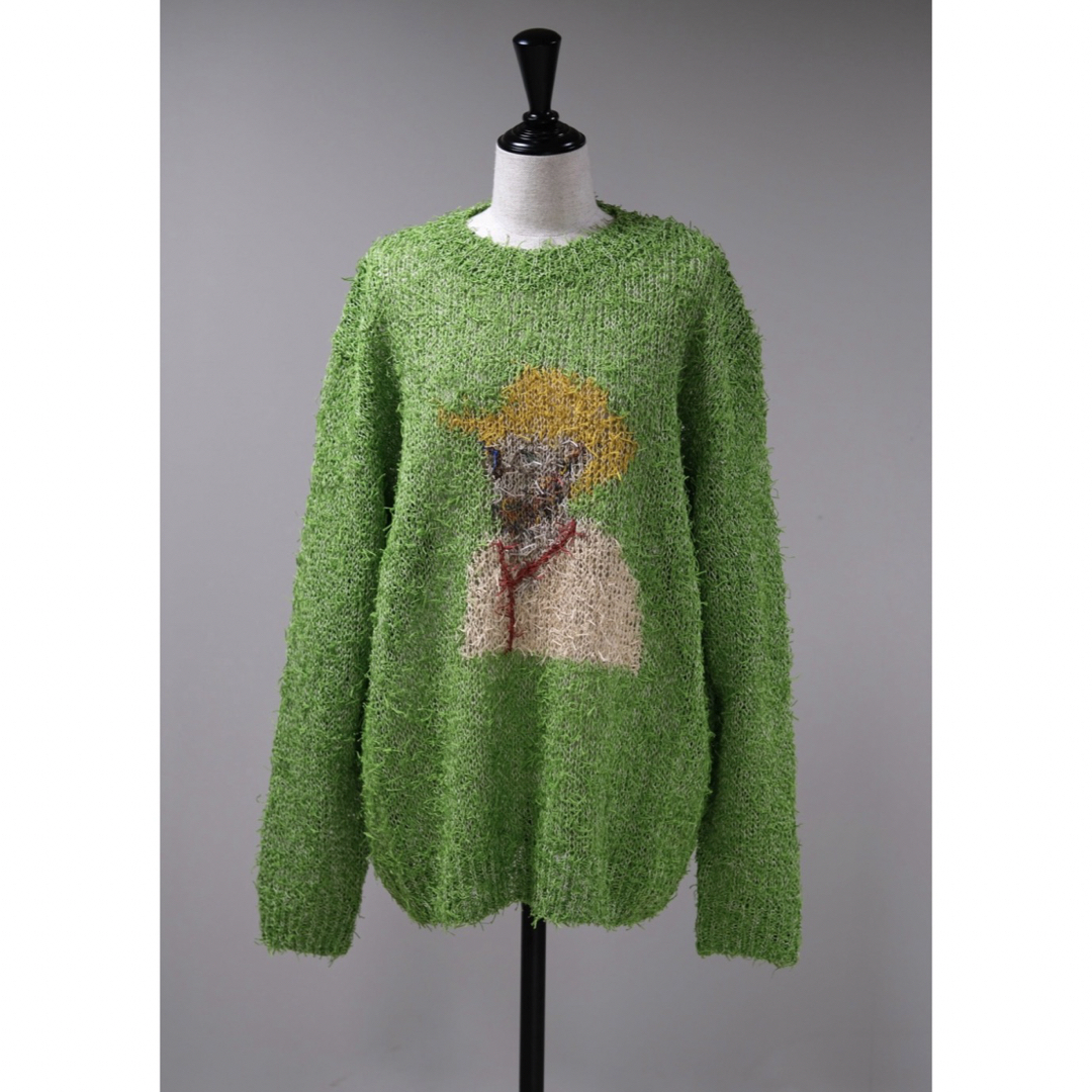 mame(マメ)のKota GushikenSummer Van Gogh knit ゴッホ メンズのトップス(ニット/セーター)の商品写真