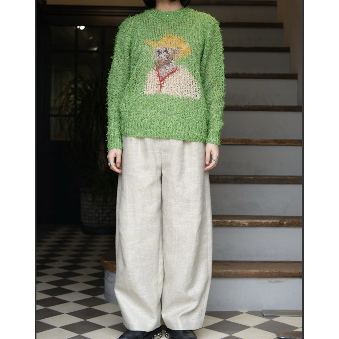 mame(マメ)のKota GushikenSummer Van Gogh knit ゴッホ メンズのトップス(ニット/セーター)の商品写真