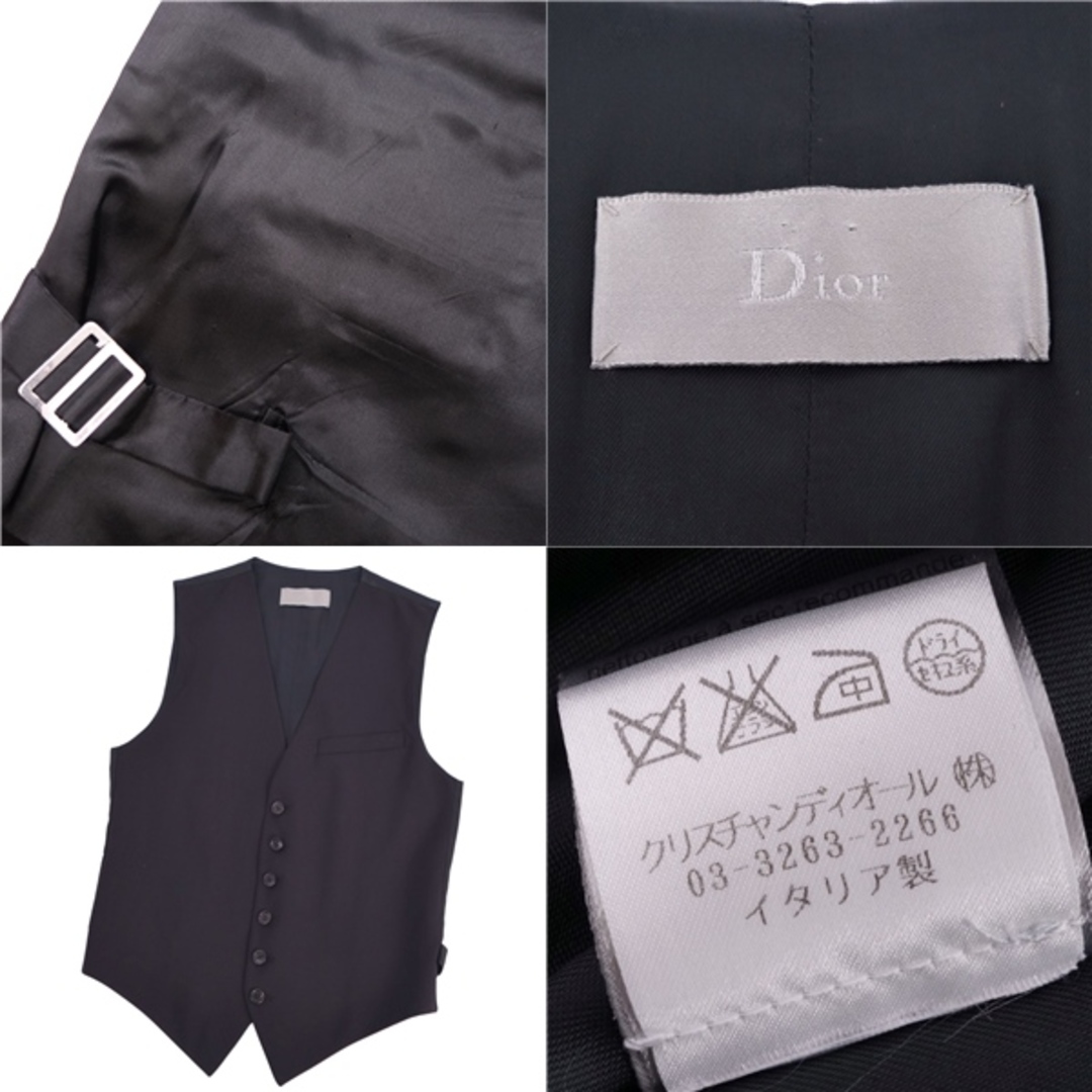クリスマスファッション DIOR HOMME ジレ ベスト HOMME DIOR ディオールオム 美品 - その他