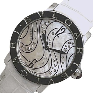 ブルガリ(BVLGARI)のブルガリ BVLGARI ブルガリブルガリ ホワイトシェル BBL37S(102030) ホワイトシェル ステンレススチール 自動巻き メンズ 腕時計(その他)
