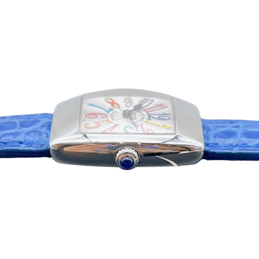 FRANCK MULLER(フランクミュラー)のフランク・ミュラー FRANCK MULLER グレイスカーベックス 2267QZ シルバー ステンレススチール SS/レザー クオーツ レディース 腕時計 レディースのファッション小物(腕時計)の商品写真