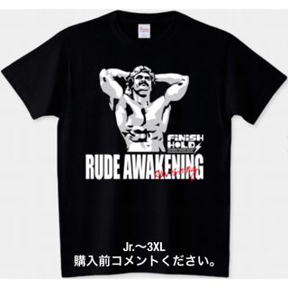 プリントスター(Printstar)のリック・ルード Tシャツ WWE 新日本プロレス 蝶野正洋 馳浩 チャンピオン(Tシャツ/カットソー(半袖/袖なし))