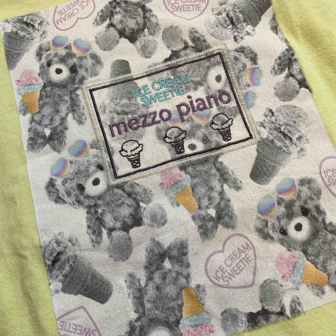 mezzo piano(メゾピアノ)のメゾピアノ　130cm Tシャツ2枚セット キッズ/ベビー/マタニティのキッズ服女の子用(90cm~)(Tシャツ/カットソー)の商品写真