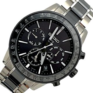 セイコー(SEIKO)の　セイコー SEIKO アストロン SBXC011 ブラック チタン/セラミックス メンズ 腕時計(その他)