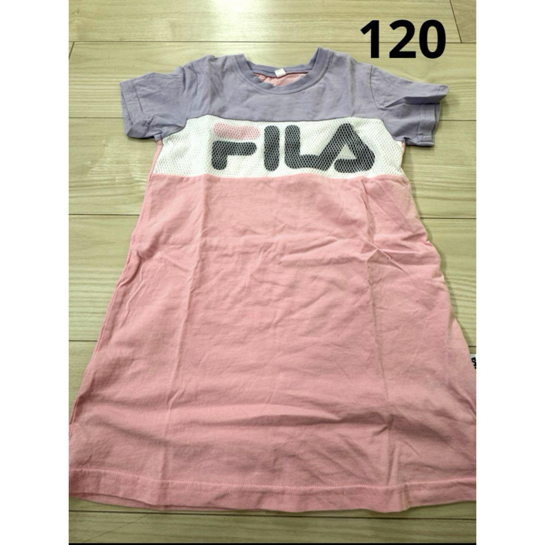 FILA(フィラ)のFILA   120 キッズ/ベビー/マタニティのキッズ服女の子用(90cm~)(Tシャツ/カットソー)の商品写真