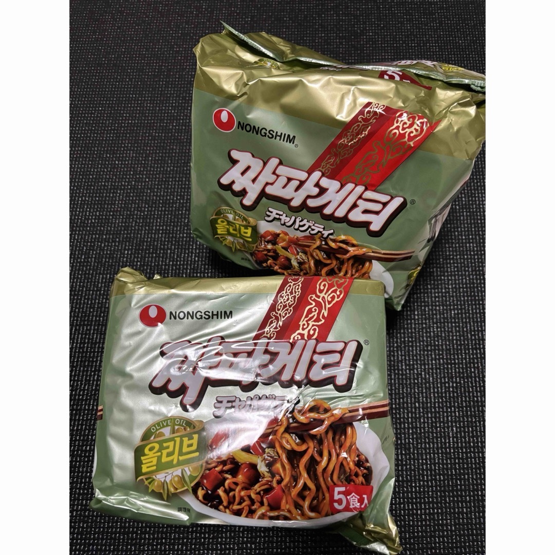 農心(ノンシン)のチャパゲティ 農心 韓国インスタント麺10袋 食品/飲料/酒の加工食品(インスタント食品)の商品写真