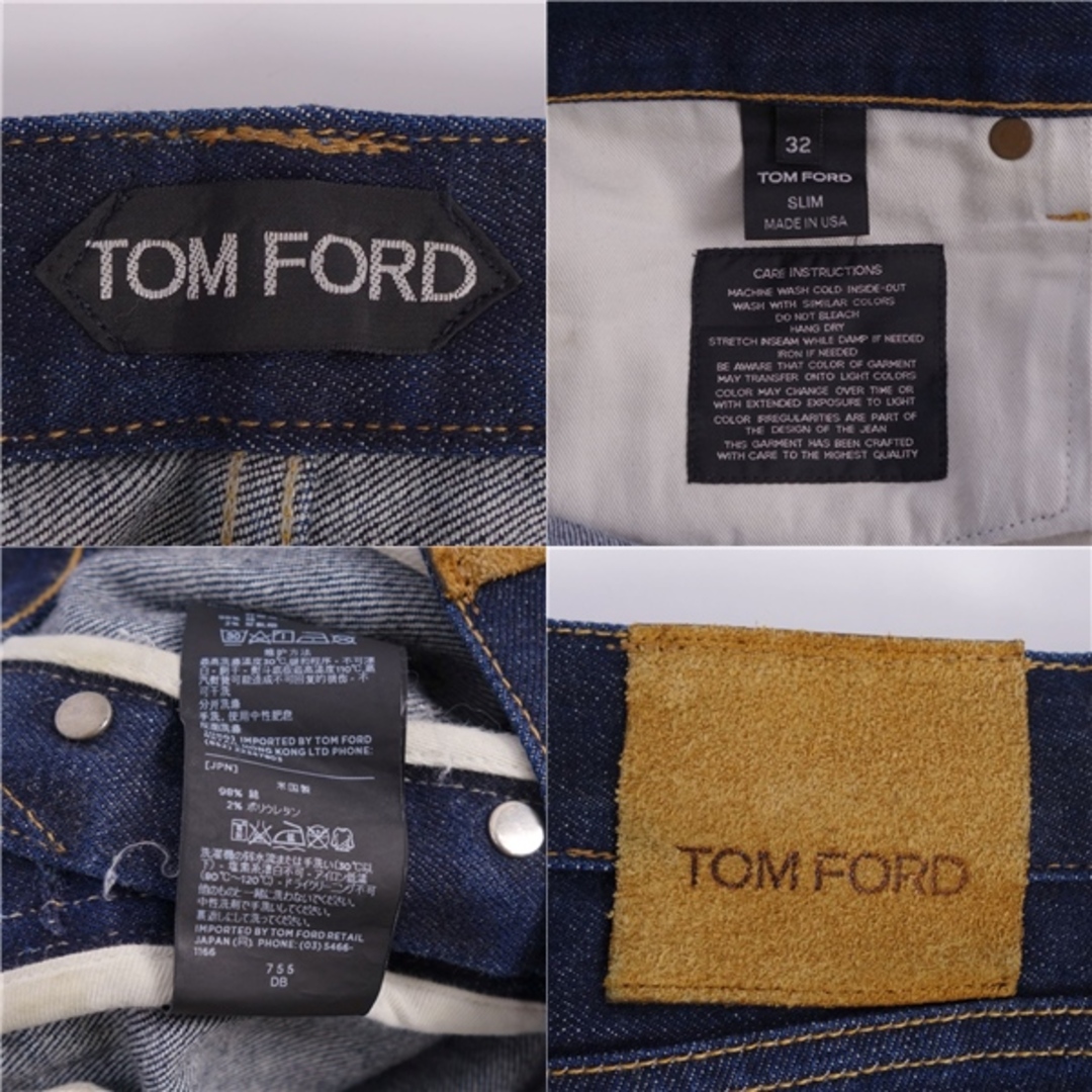 TOM FORD - 美品 トムフォード TOM FORD パンツ デニムパンツ TOM FORD - 美品 トムフォード TOM FORD パンツ デニムパンツ