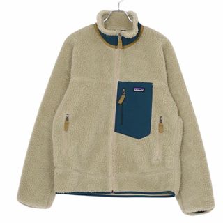 パタゴニア(patagonia)の美品 パタゴニア PATAGONIA ジャケット フリース CLASSIC RETRO-X クラシック レトロX 23056 アウター メンズ M ベージュ(その他)