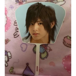 ヘイセイジャンプ(Hey! Say! JUMP)の山田涼介 団扇 うちわ SUMMARY2010(アイドルグッズ)