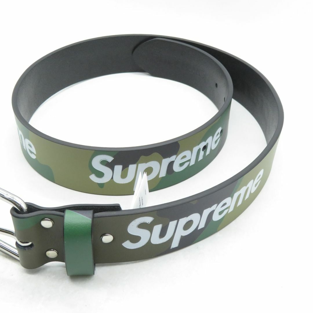 Supreme - Supreme 24ss Repeat Leather Belt Woodlandの通販 by Supreme - Supreme 24ss Repeat Leather Belt Woodlandの通販 by