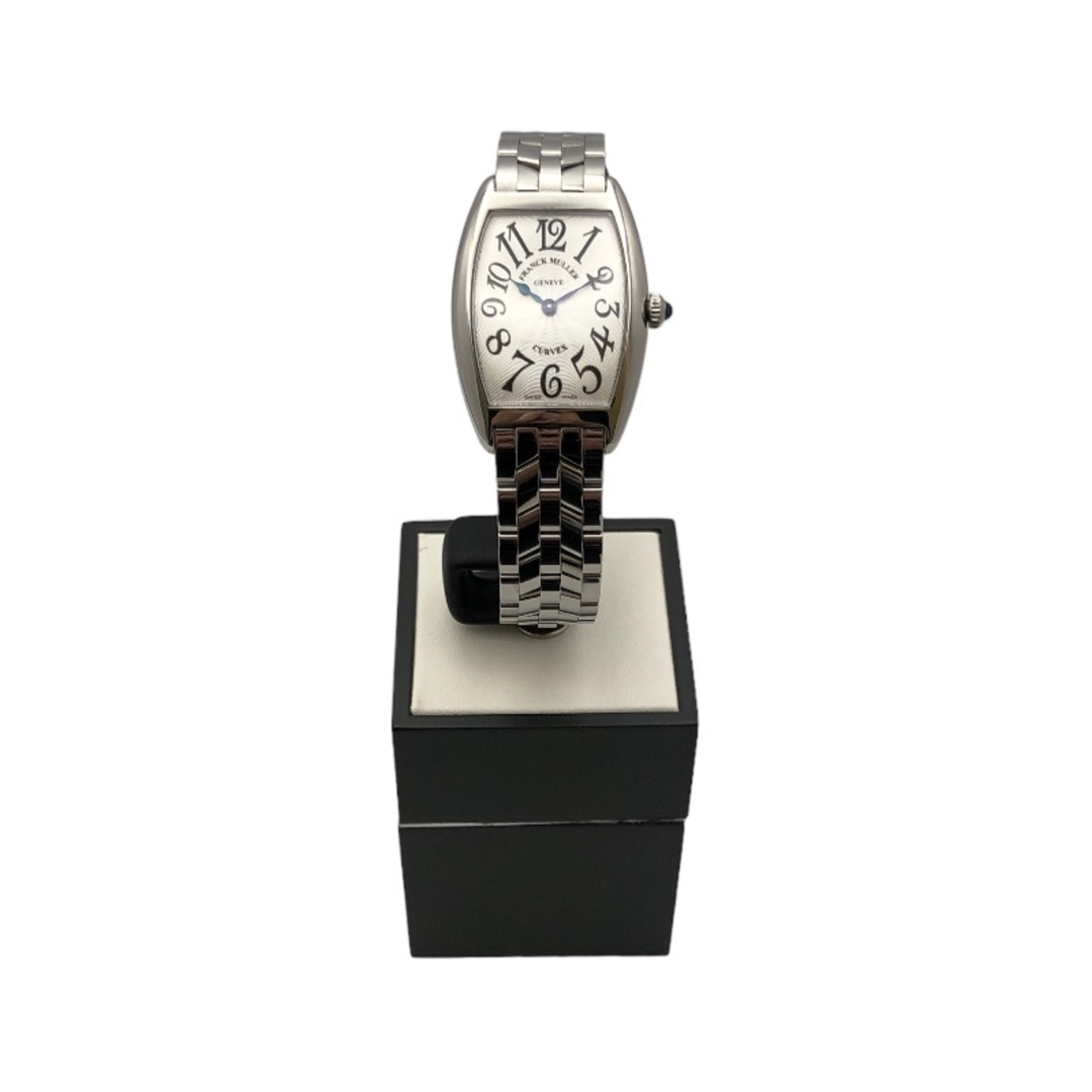 FRANCK MULLER(フランクミュラー)の　フランク・ミュラー FRANCK MULLER トノウカーベックス 1752QZ シルバー ステンレススチール レディース 腕時計 レディースのファッション小物(腕時計)の商品写真