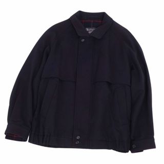 バーバリー(BURBERRY)の美品 Vintage バーバリー Burberrys ジャケット ブルゾン ウール 裏チェック アウター メンズ イングランド製 50(M相当) ネイビー(その他)