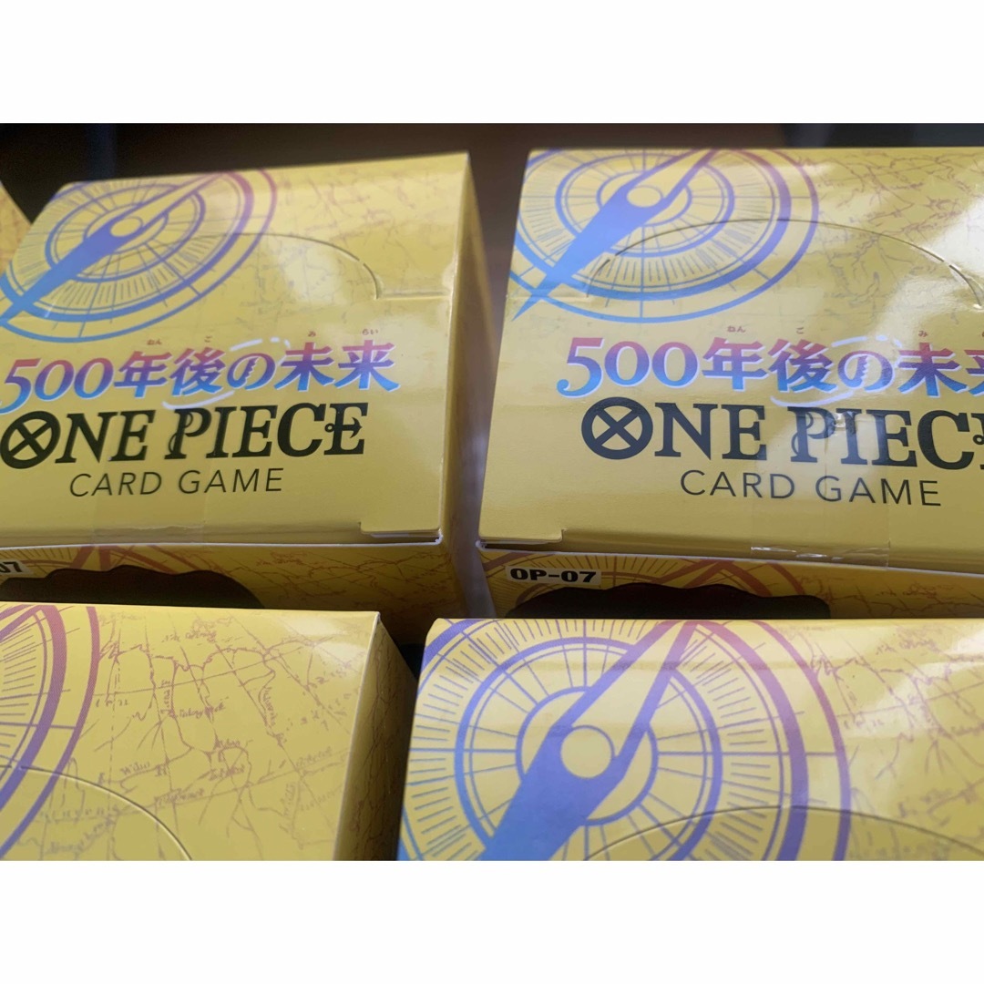 ONE PIECE(ワンピース)のワンピースカードゲーム　500年後の未来　8BOX テープ付き エンタメ/ホビーのトレーディングカード(Box/デッキ/パック)の商品写真