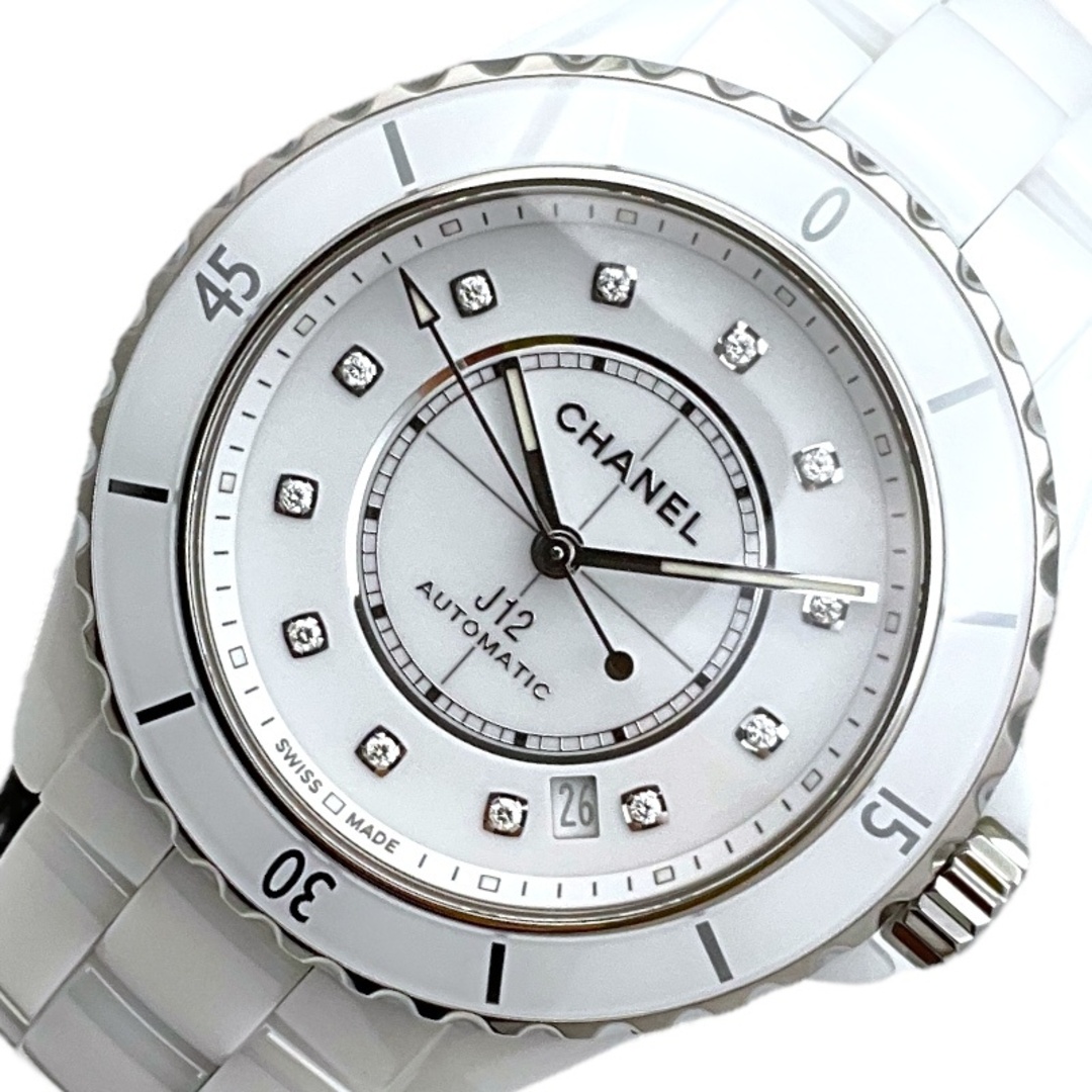 CHANEL(シャネル)の　シャネル CHANEL J12 H5705 ホワイト セラミック 自動巻き レディース 腕時計 レディースのファッション小物(腕時計)の商品写真