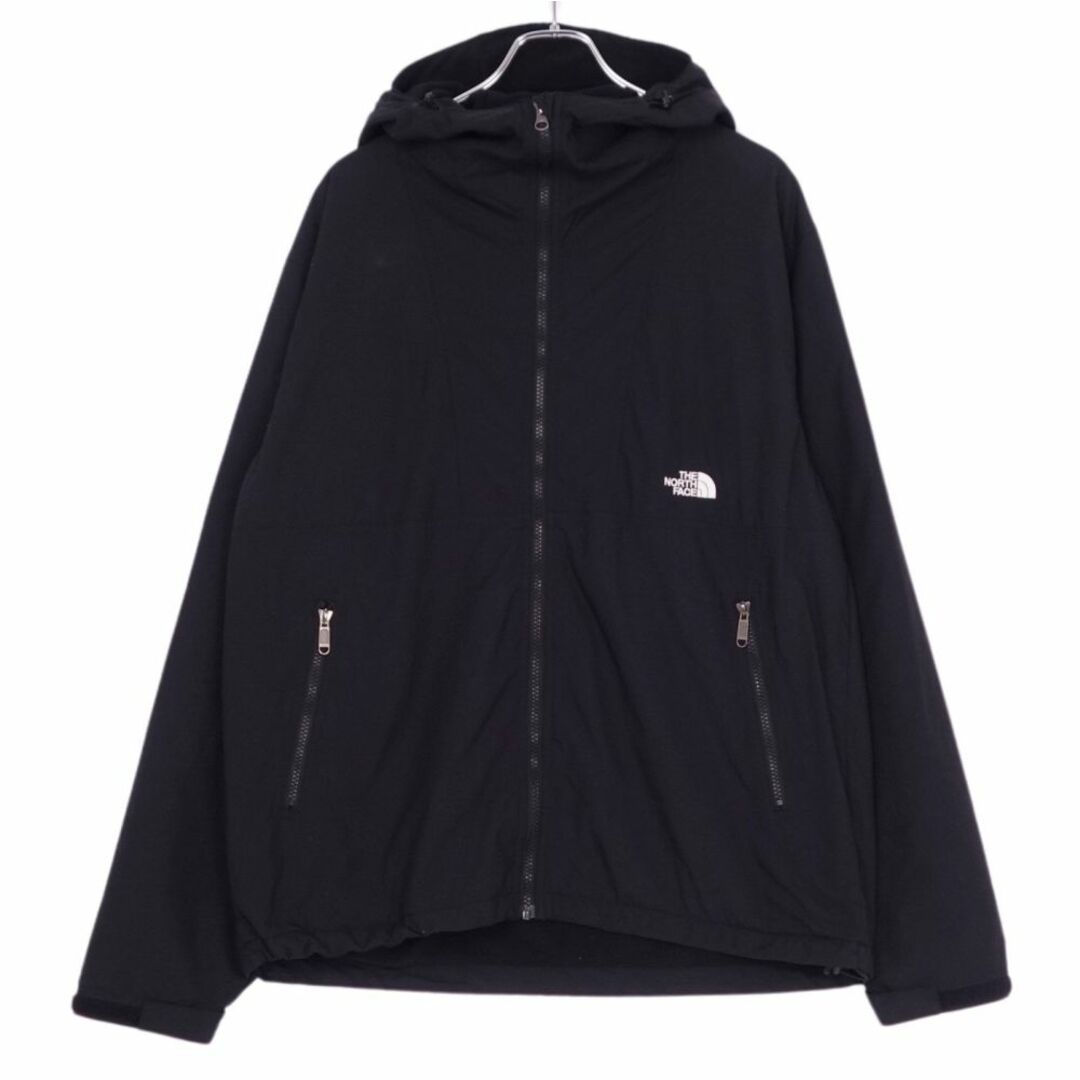 THE NORTH FACE(ザノースフェイス)の美品 ザノースフェイス THE NORTH FACE ジャケット COMPACT NOMAD JACKET コンパクトノマドジャケット ナイロン アウター メンズ XL ブラック メンズのジャケット/アウター(その他)の商品写真