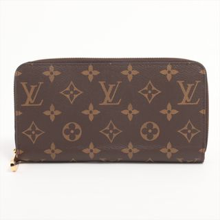 ルイヴィトン(LOUIS VUITTON)のヴィトン ジッピーウォレット   ブラウン レディース 長財布(財布)