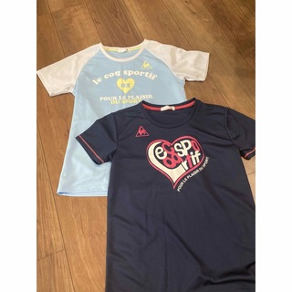 ルコックスポルティフ(le coq sportif)のルコックレディースシャツ２枚セット(Tシャツ(半袖/袖なし))