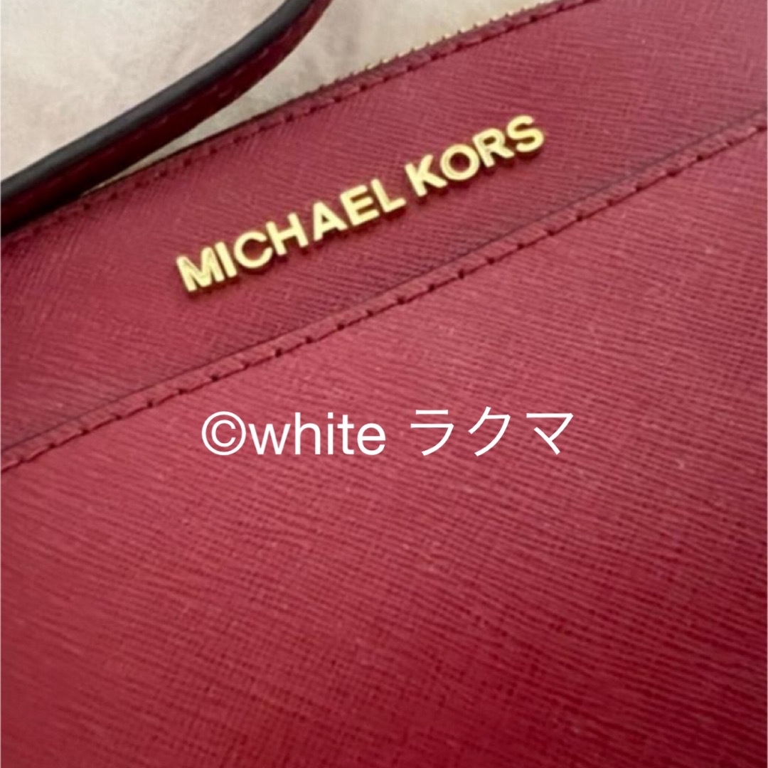 Michael Kors(マイケルコース)の極美品　Michael Kors マイケルコース　ショルダーバッグ　赤　レッド レディースのバッグ(ショルダーバッグ)の商品写真